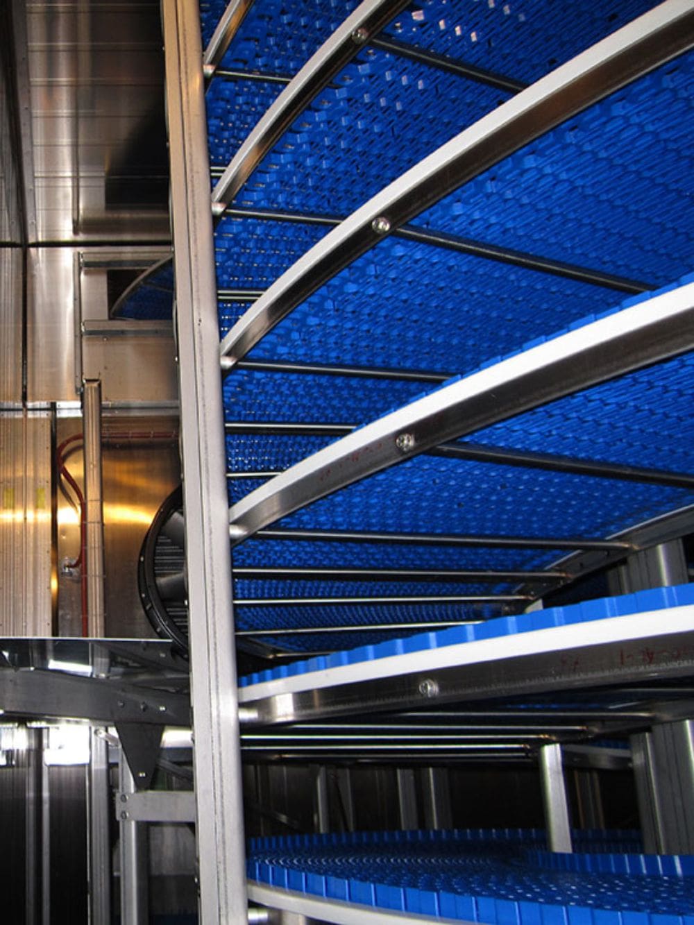 pasteurisation tunnel for foodstuffs